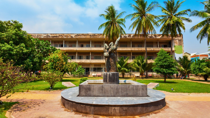 Day 9 Prior To The Khmer Rouge Regime's Concentration Camp System, Tuol Sleng Genocide Museum Was A High School