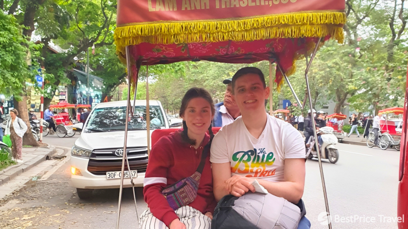 Day 1 Exploring Hanoi Via Cyclo Ride
