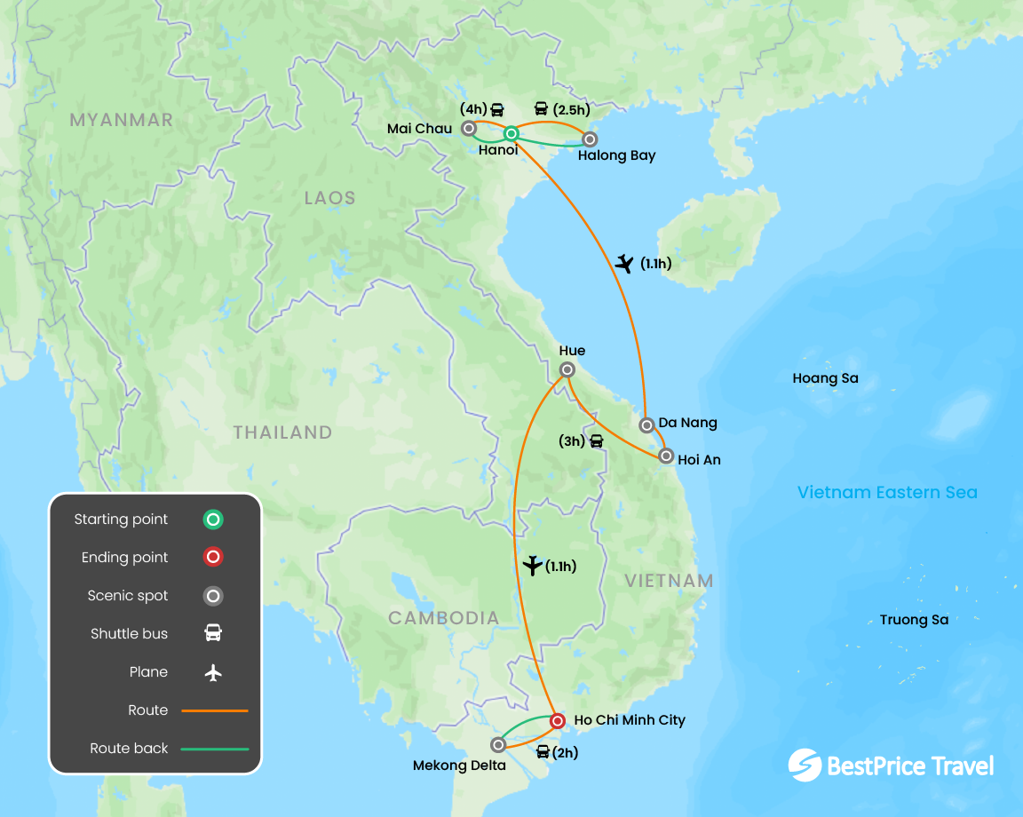 Best Of Vietnam 15 Days